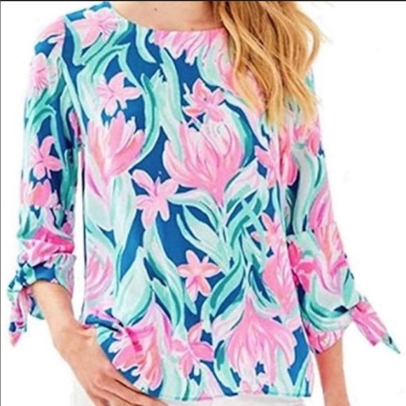 Lilly Pulitzer Langston Top - Picture 5 of 5